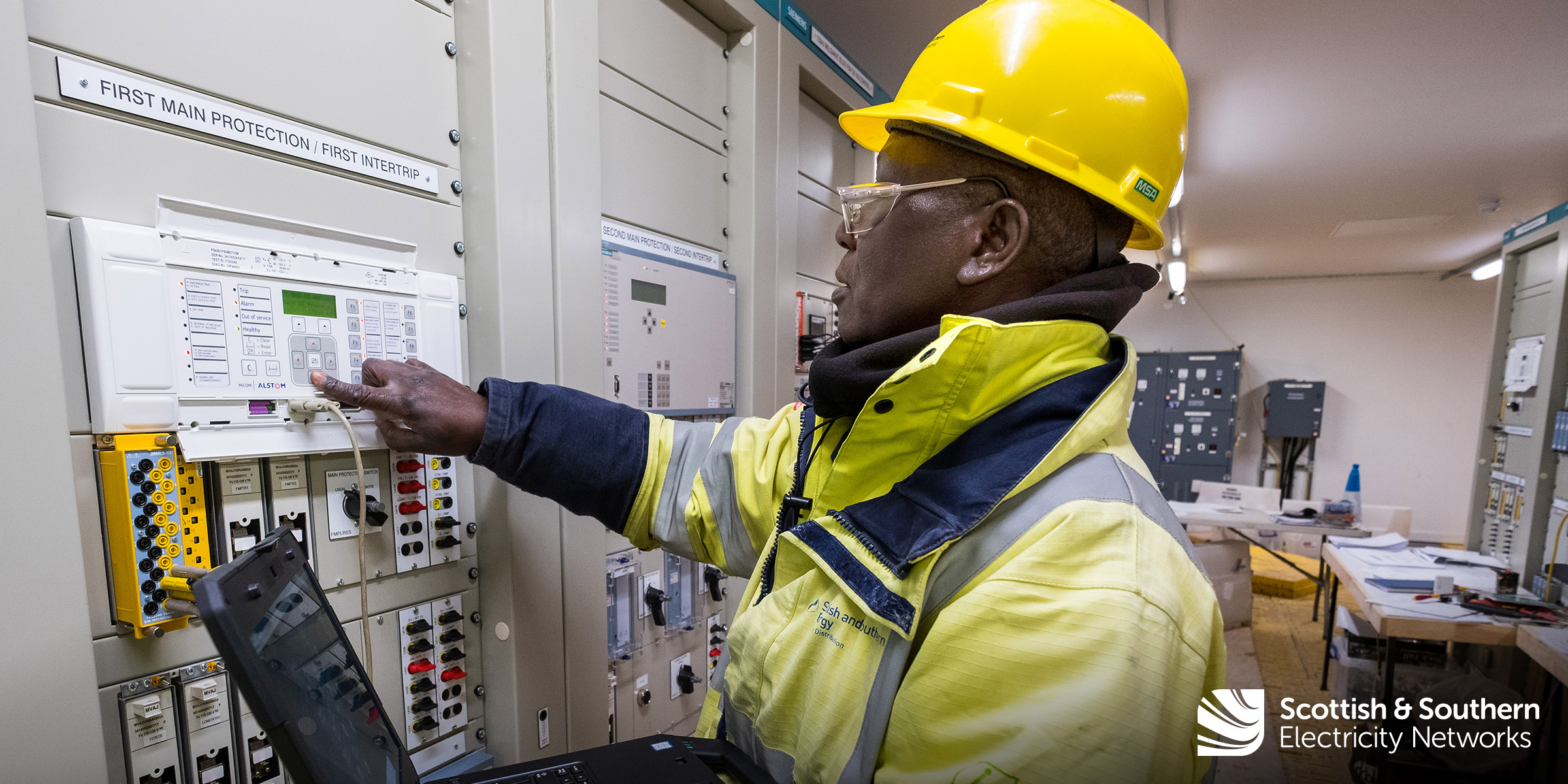 engineer in substation